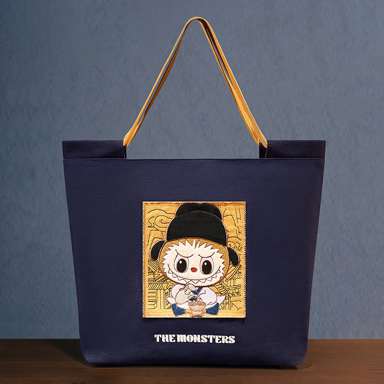 LABUBU Let's have fun together Canvas Bag 帆布 Totobag