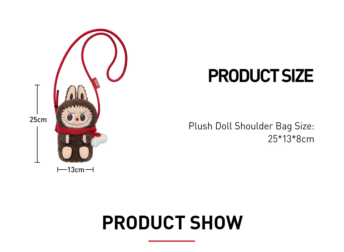 LABUBU Classic Series - Plush Doll Shoulder Bag 斜孭袋