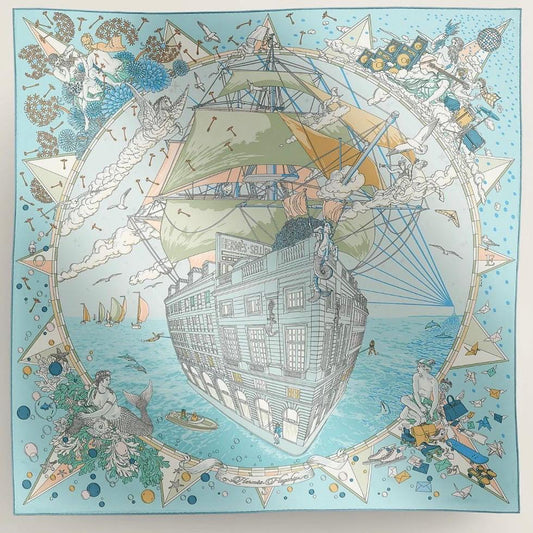 Hermes Flagship scarf 90 (Brand New)